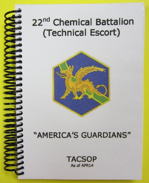22nd Chemical Bn TACSOP